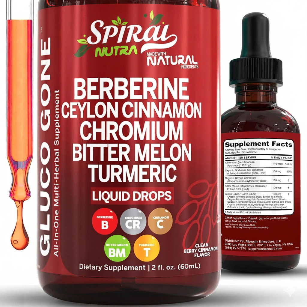 Spiral Berberine with Ceylon Cinnamon Supplement
