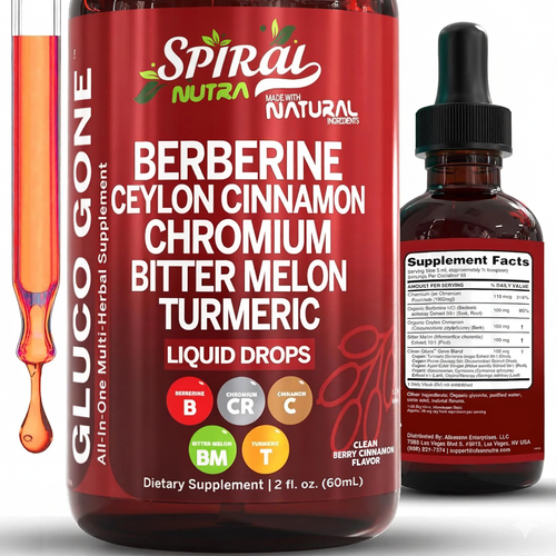 Spiral Berberine with Ceylon Cinnamon Supplement
