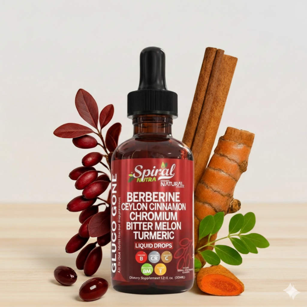 Spiral Berberine with Ceylon Cinnamon Supplement