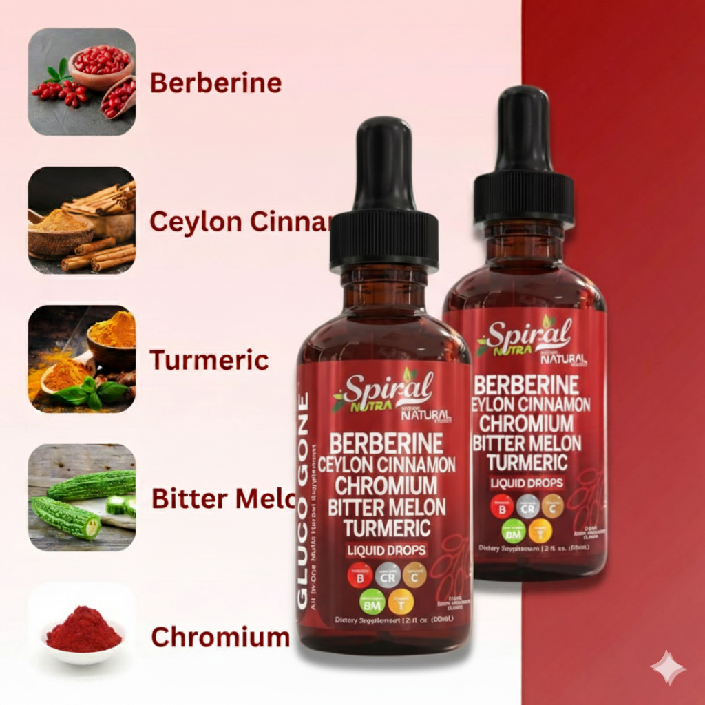 Spiral Berberine with Ceylon Cinnamon Supplement